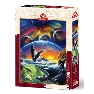 Art Puzzle (5085) - "Orka Universe" - 500 pieces puzzle