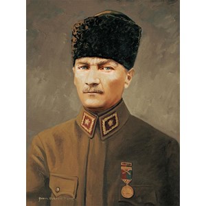 Art Puzzle (4158) - "Ghazi Mustafa Kemal Atatürk" - 500 pieces puzzle