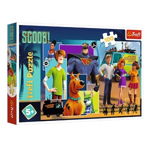 Trefl (16391) - "Scooby Doo" - 100 pieces puzzle