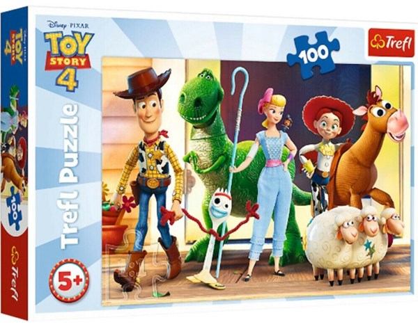 Trefl (16356) - "Toy Story 4" - 100 pieces puzzle