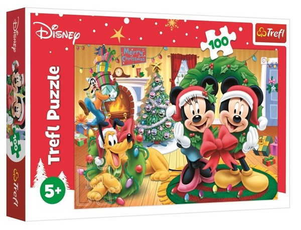 Trefl (16365) - "Mickey" - 100 pieces puzzle