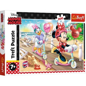 Trefl (13262) - "Minnie" - 200 pieces puzzle