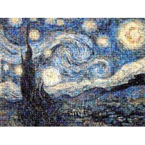 Buffalo Games (10545) - Vincent van Gogh: "Starry Night" - 1000 pieces puzzle