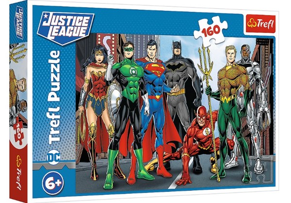 Trefl (15400) - "Justice League" - 160 pieces puzzle