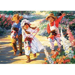 Art Puzzle (5084) - Corinne Hartley: "Digidik Digidik!" - 500 pieces puzzle