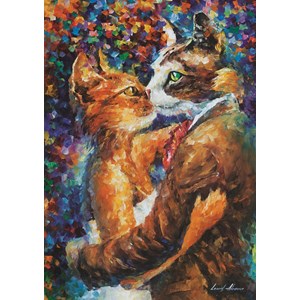 Art Puzzle (4226) - "Dance of the Cats in Love" - 1000 pieces puzzle