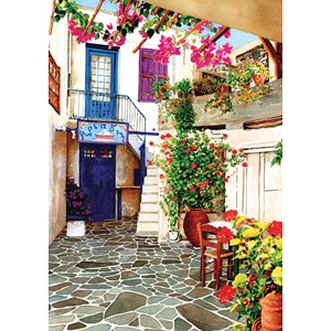 Art Puzzle (4581) - "Flower Courtyard" - 260 pieces puzzle