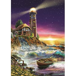 Art Puzzle (4210) - "The Lighthouse" - 500 pieces puzzle