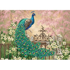 Art Puzzle (4272) - Dona Gelsinger: "Peacock" - 260 pieces puzzle