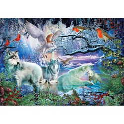 Art Puzzle (5073) - Ciro Marchetti: "Glacier Forest" - 500 pieces puzzle