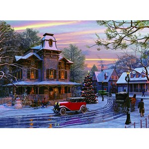 Eurographics (6000-0427) - Dominic Davison: "Driving Home for Christmas" - 1000 pieces puzzle