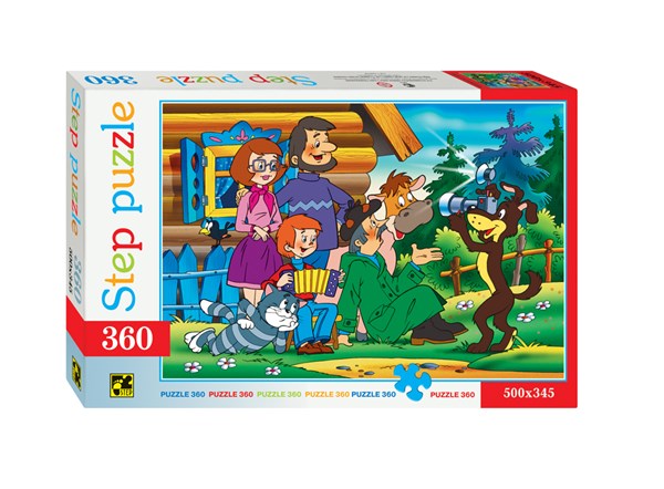 Step Puzzle (73011) - "​​Prostokvashino" - 360 pieces puzzle