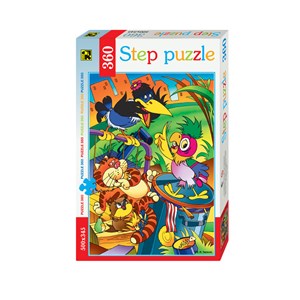 Step Puzzle (73048) - "Parrot Kesha" - 360 pieces puzzle