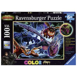Ravensburger (13710) - "Dragon" - 100 pieces puzzle