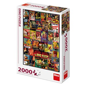 Dino (56114) - "Movie Posters" - 2000 pieces puzzle