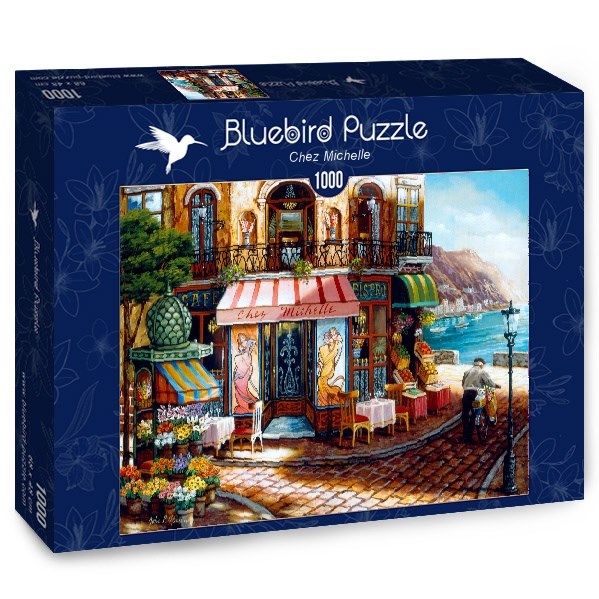 Bluebird Puzzle (70124) - "Chez Michelle" - 1000 pieces puzzle