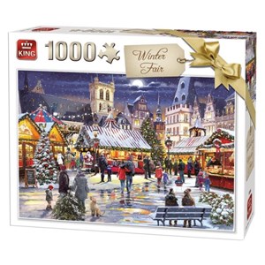 King International (55946) - "Winter Fair" - 1000 pieces puzzle