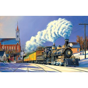 SunsOut (69942) - Marc Desobeau: "Winter Arrival" - 1000 pieces puzzle