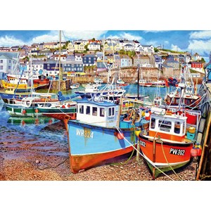 Gibsons (G6220) - "Mevagissey Harbour" - 1000 pieces puzzle