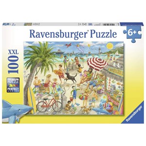 Ravensburger (10842) - "Sunshine at Shelly's" - 100 pieces puzzle