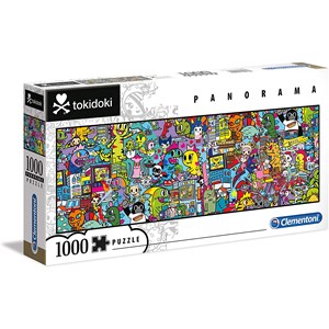 Clementoni (39568) - "Tokidoki" - 1000 pieces puzzle