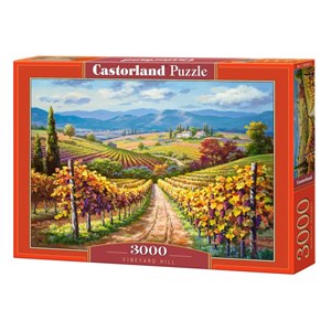Castorland (300587) - "Vineyard hill" - 3000 pieces puzzle