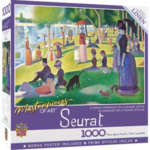 MasterPieces (72013) - "A Sunday on La Grande Jatte" - 1000 pieces puzzle