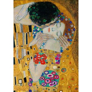 Bluebird Puzzle (60079) - Gustav Klimt: "The Kiss, 1908" - 1000 pieces puzzle