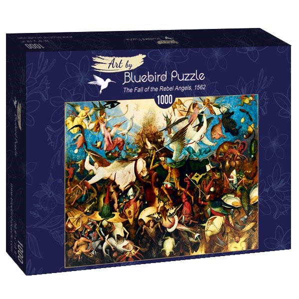 Bluebird Puzzle (60032) - Pieter Brueghel the Elder: "The Fall of the Rebel Angels, 1562" - 1000 pieces puzzle