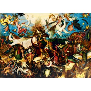Bluebird Puzzle (60032) - Pieter Brueghel the Elder: "The Fall of the Rebel Angels, 1562" - 1000 pieces puzzle