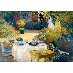 Bluebird Puzzle (60040) - Claude Monet: "The Lunch, 1873" - 1000 pieces puzzle