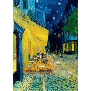 Bluebird Puzzle (60005) - Vincent van Gogh: "Café Terrace at Night, 1888" - 1000 pieces puzzle
