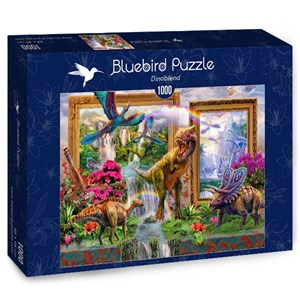 Bluebird Puzzle (70139) - Jan Patrik Krasny: "Dinoblend" - 1000 pieces puzzle
