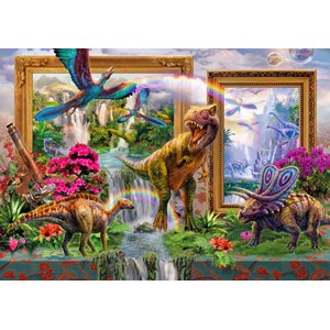 Bluebird Puzzle (70139) - Jan Patrik Krasny: "Dinoblend" - 1000 pieces puzzle