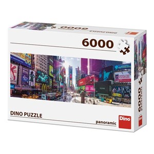 Dino (56509) - "Times Square, New York City" - 6000 pieces puzzle