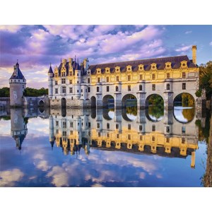 Nathan (87880) - "Chenonceau Castle" - 2000 pieces puzzle