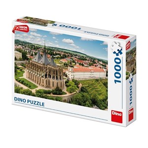 Dino (53270) - "Kutná Hora, Czech Republic" - 1000 pieces puzzle