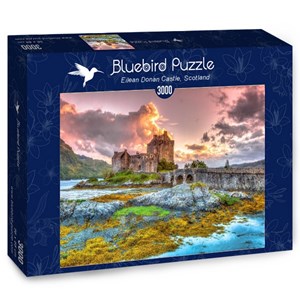 Bluebird Puzzle (70049) - "Eilean Donan Castle, Scotland" - 3000 pieces puzzle