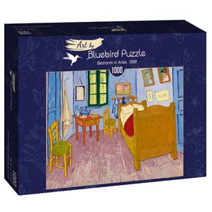 Bluebird Puzzle (60004) - Vincent van Gogh: "Bedroom in Arles, 1888" - 1000 pieces puzzle