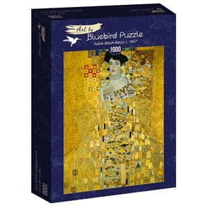 Bluebird Puzzle (60019) - Gustav Klimt: "Adele Bloch-Bauer I, 1907" - 1000 pieces puzzle