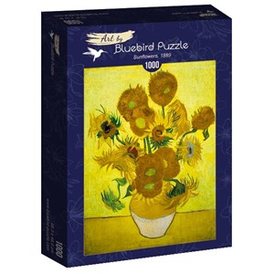Bluebird Puzzle (60003) - Vincent van Gogh: "Sunflowers, 1889" - 1000 pieces puzzle