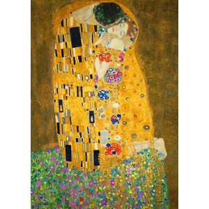 Bluebird Puzzle (60015) - Gustav Klimt: "The Kiss, 1908" - 1000 pieces puzzle