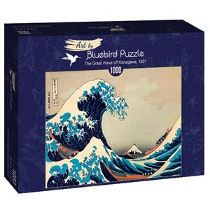 Bluebird Puzzle (60045) - Hokusai: "The Great Wave off Kanagawa, 1831" - 1000 pieces puzzle