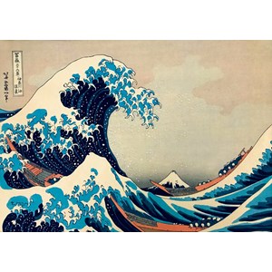 Bluebird Puzzle (60045) - Hokusai: "The Great Wave off Kanagawa, 1831" - 1000 pieces puzzle
