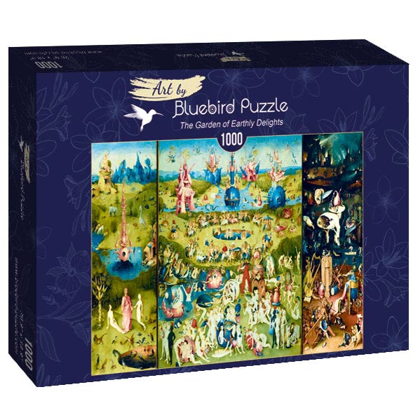 Triptych 1000 Piece Puzzle Eurographics 6000-0830 Heironymus Bosch-The Garden of Earthly Delights
