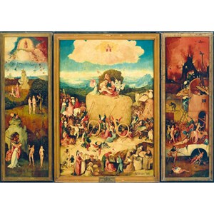 Bluebird Puzzle (60060) - Hieronymus Bosch: "The Haywain Triptych" - 1000 pieces puzzle