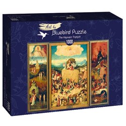 Bluebird Puzzle (60060) - Hieronymus Bosch: "The Haywain Triptych" - 1000 pieces puzzle
