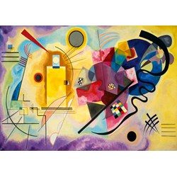 Bluebird Puzzle (60036) - Vassily Kandinsky: "Gelb-Rot-Blau, 1925" - 1000 pieces puzzle