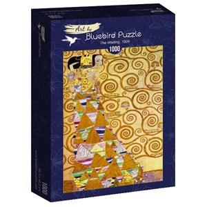 Bluebird Puzzle (60017) - Gustav Klimt: "The Waiting, 1905" - 1000 pieces puzzle
