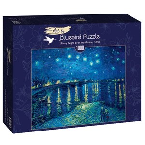 Bluebird Puzzle (60002) - Vincent van Gogh: "Starry Night over the Rhône, 1888" - 1000 pieces puzzle